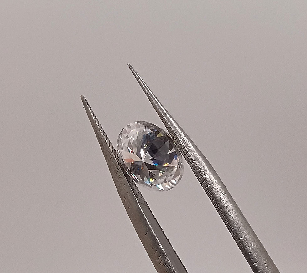 Thumbnail: #007 VVS1 Moissanite 1.26 Carat- oval