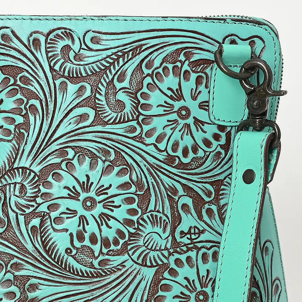 Thumbnail: Crossbody Genuine Western Leather Bag
