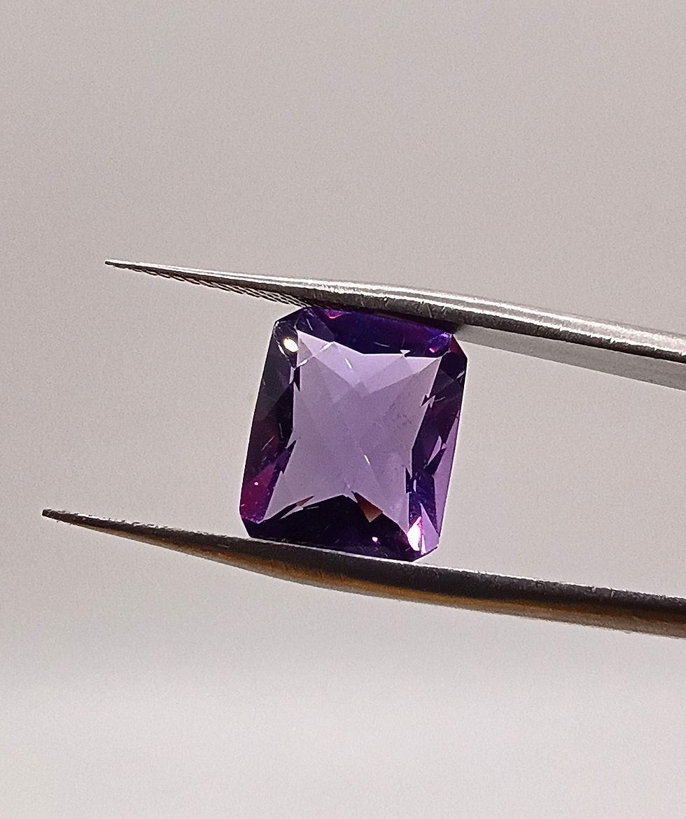 Thumbnail: #104 Amethyst 5.23 Carat - Octagon