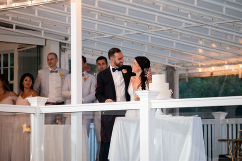Popponesset Inn Tent Wedding reception