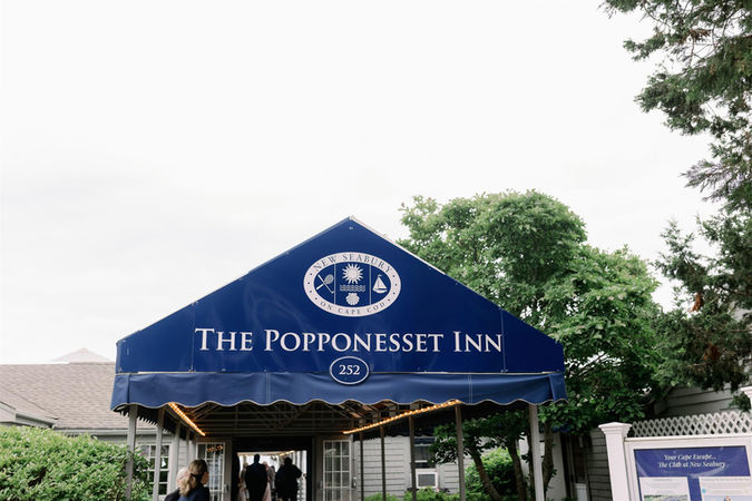 the Popponesset Inn wedding venue