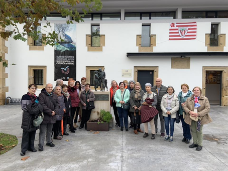 Visita del Centro de Mayores de Sestao