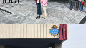 Inauguración de la calle Mari Gago