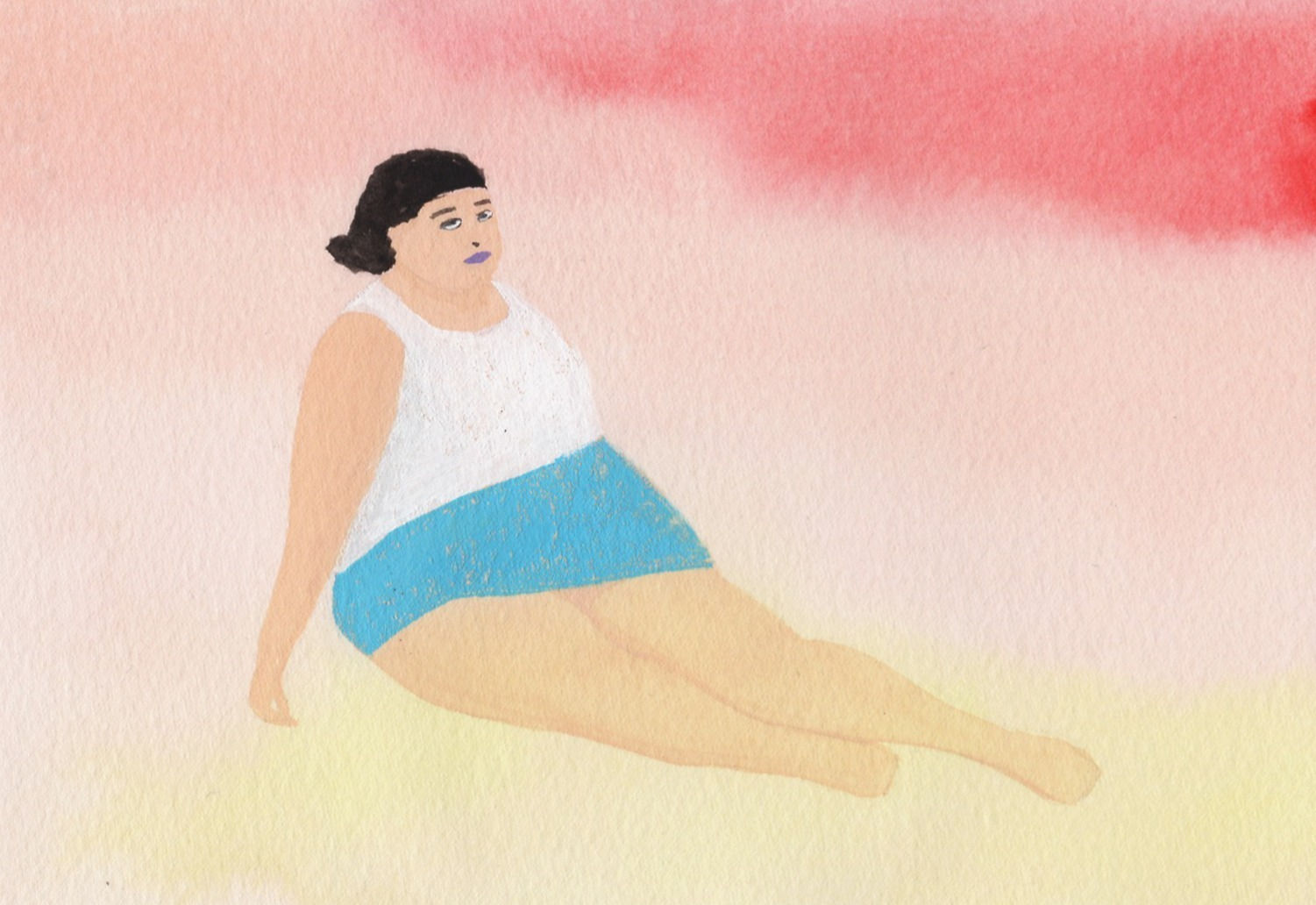 lovely loneliness - All original paintings are also available as giclée print.