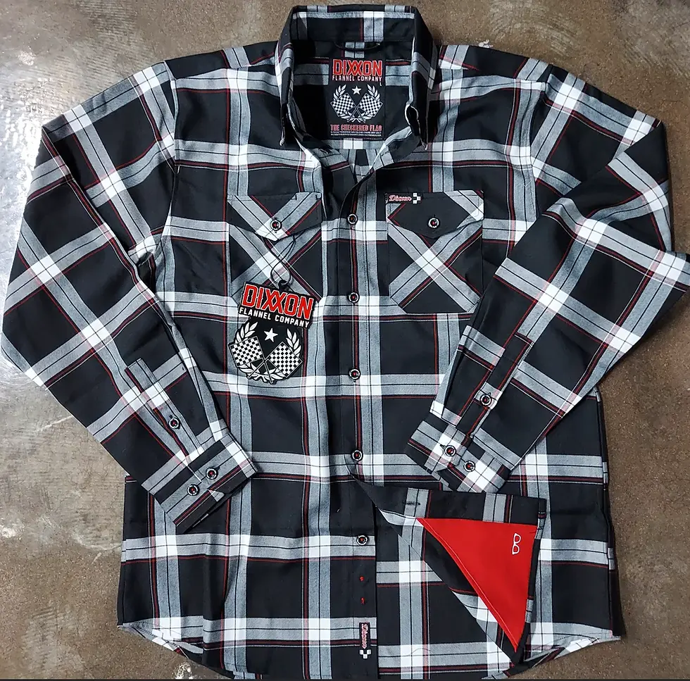 DIXXON Checkered Flag Flannel