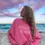Thumbnail: Sunkissed Coconut I'm Just Happy To Be Here Sweatshirt Embroidered