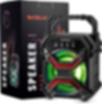Thumbnail: Portable Wireless Bluetooth Speaker with TWS Function - Rechargeable Bluetooth S