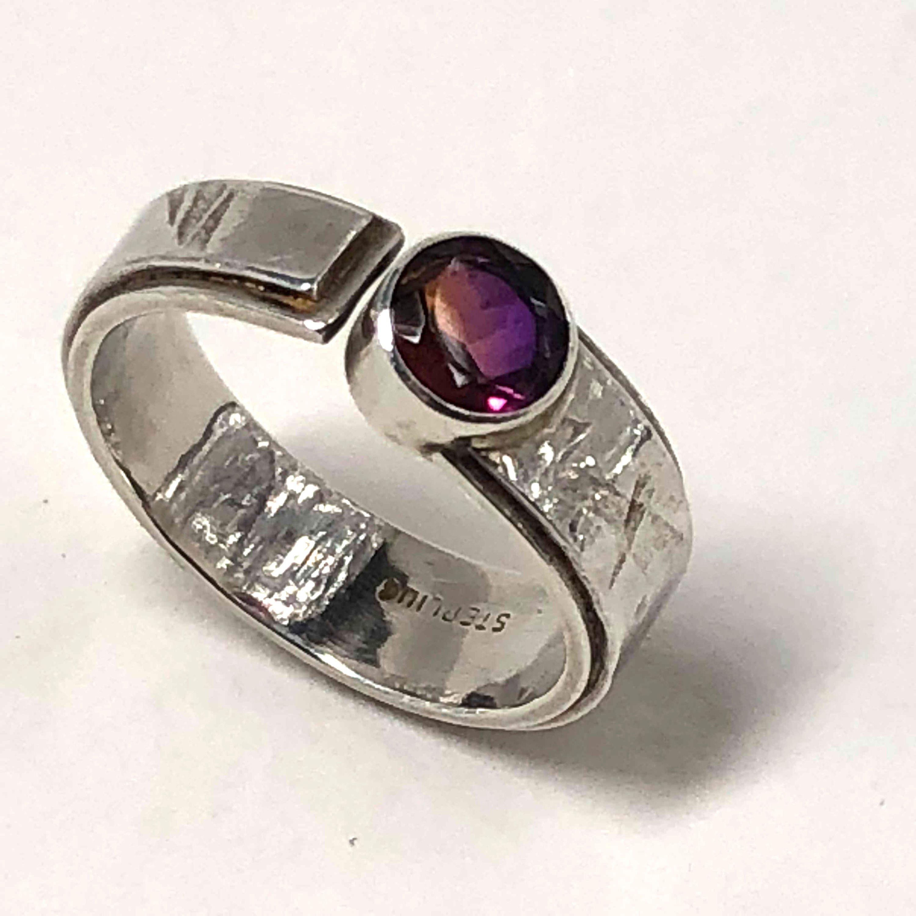 Ametrine Quartz Adjustable Ring