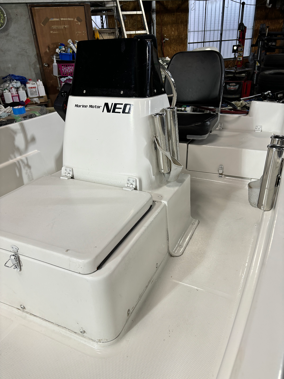 サムネイル： マリンモーターネオneo374+サントレックストレーラーセット
