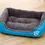 Thumbnail: Pet Dog Bed Warm Square Nest Pet Kennel for Small Medium Large Dogs