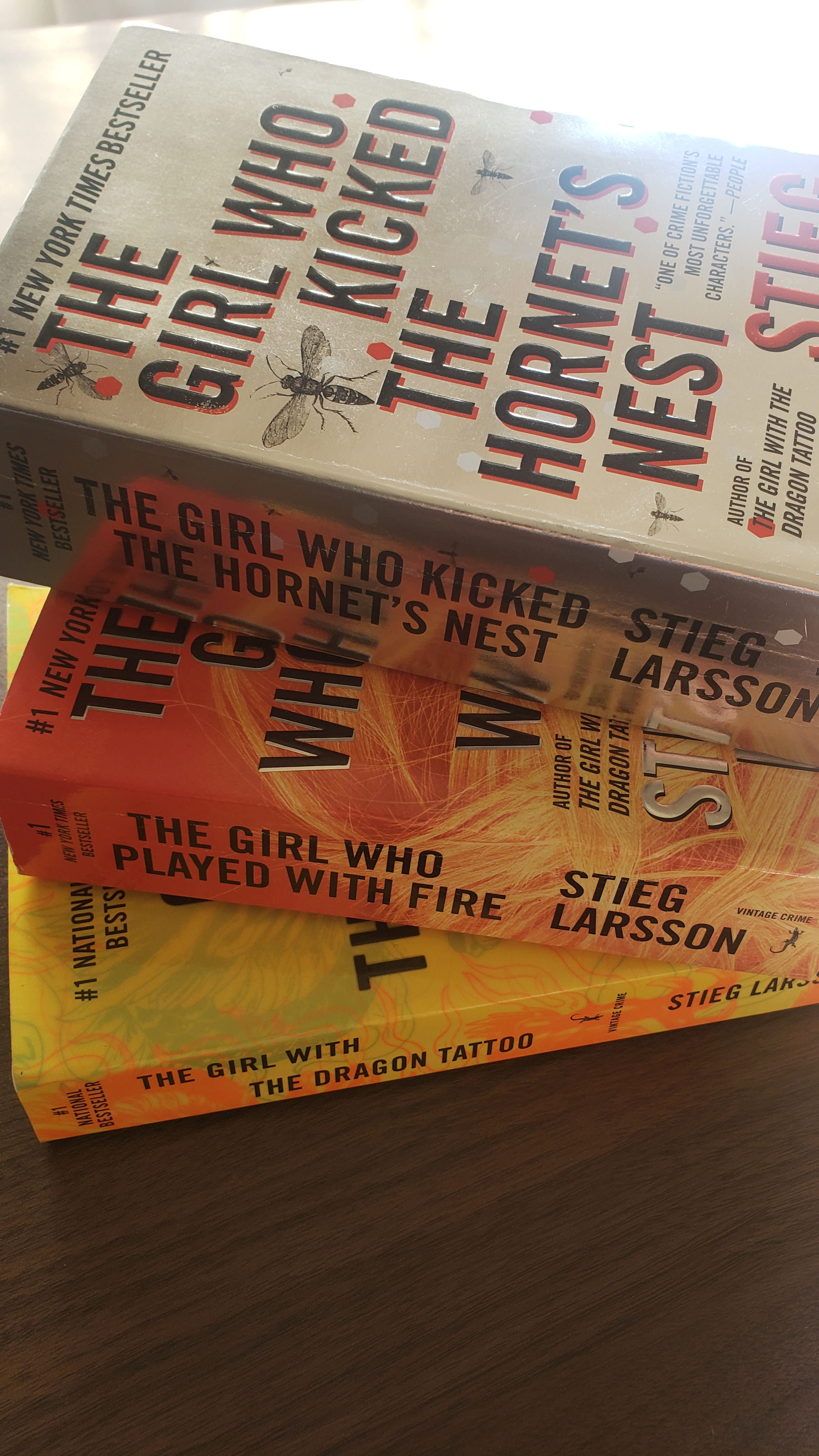 Stieg Larsson trilogy