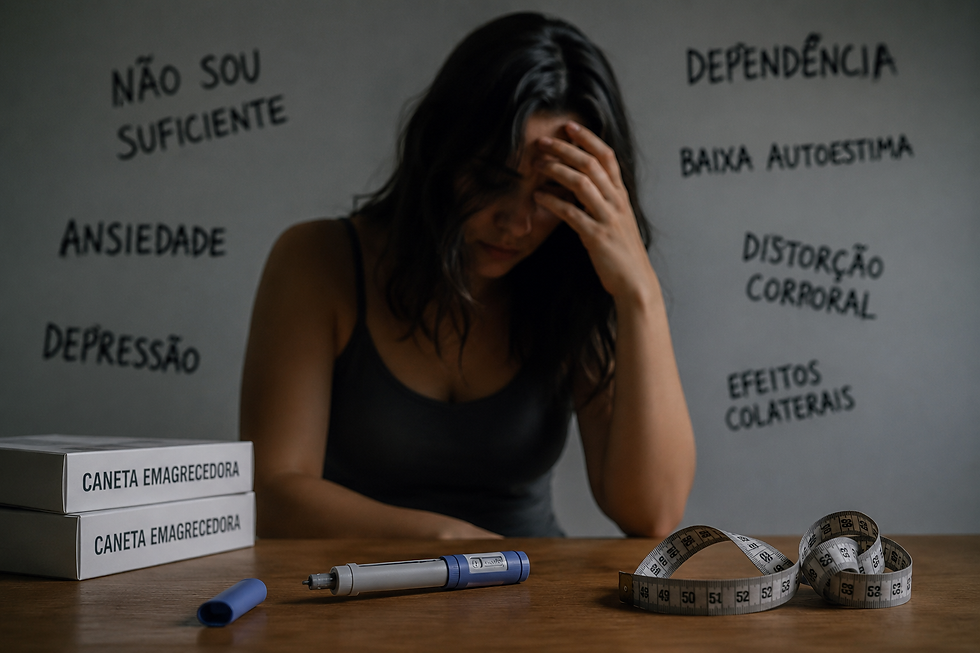 Os efeitos psicológicos das Canetas Emagrecedoras. Você sabe quais são?