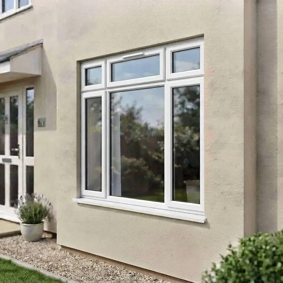 Classic White uPVC window