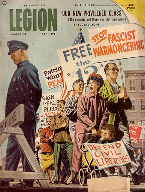 McCarthyist magazine covers