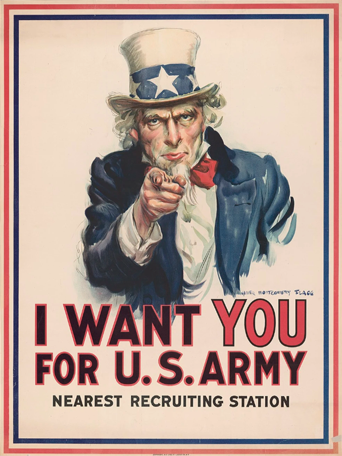 Uncle Sam Needs You! - Amerikan Poster Tasarımıı