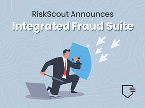 A banker holding a shield to fight off incoming fraud