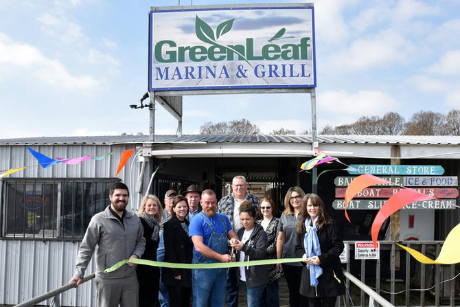 Gore Chamber of Commerce Welcomes Greenleaf Marina & Grill