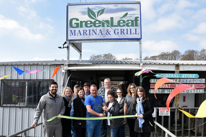 Gore Chamber of Commerce Welcomes Greenleaf Marina & Grill