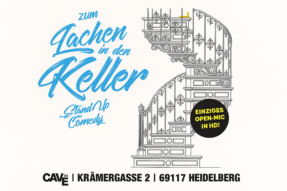 Zum Lachen in den Keller (Moderation)