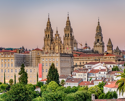 Eglise de Saint Jacques de Compostelle en Espagne