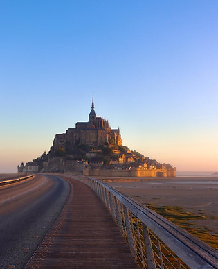 Mont Saint Michel en France