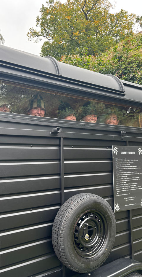 Woodfired sauna in Henley on Thames near Reading
