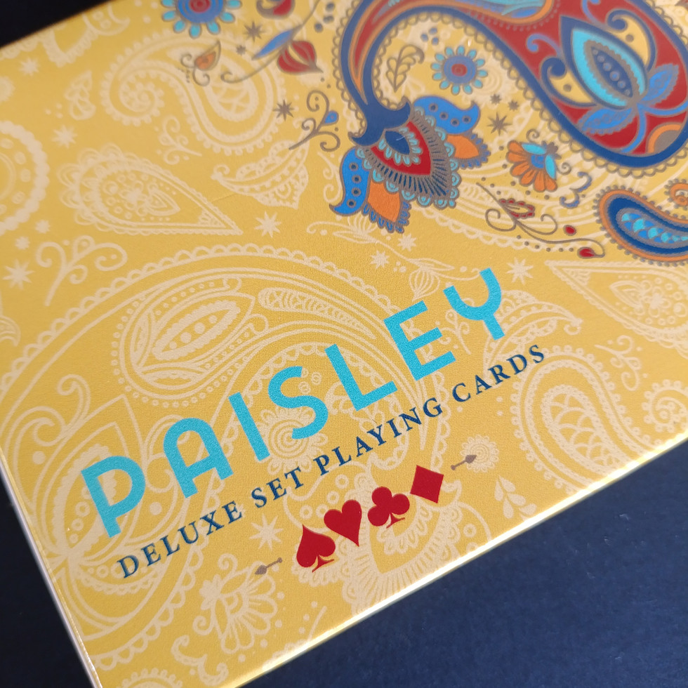 Paisley Poker Card Collection - Gift Box | Dutch Card House Company