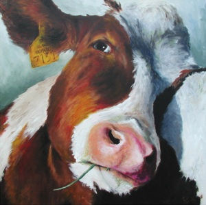 Made by Jannieke van Geet , Puck Canvas Art