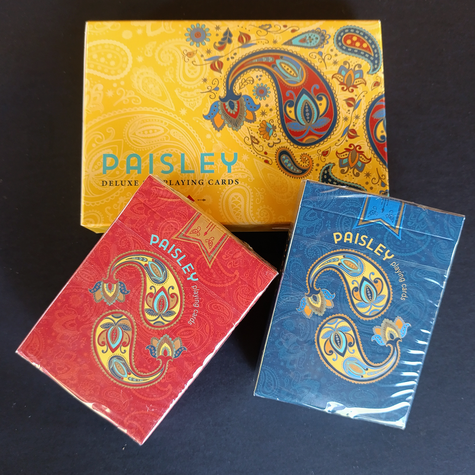 Paisley Poker Card Collection - Gift Box | Dutch Card House Company