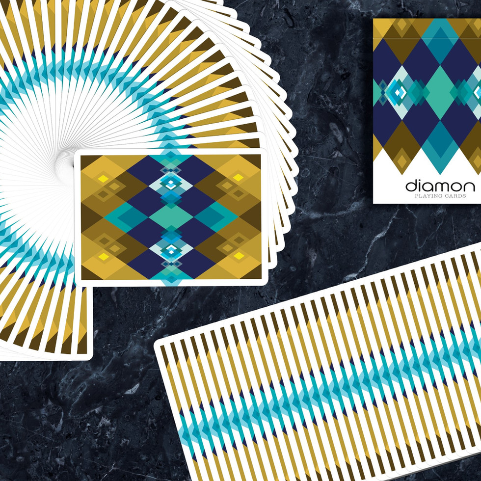 Diamon Playing Cards N°22