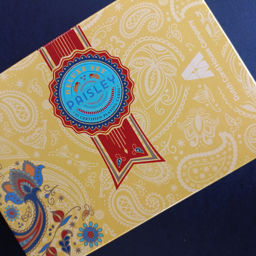 Paisley Poker Card Collection - Gift Box | Dutch Card House Company