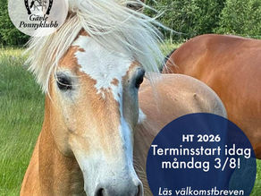Välkommen till höstterminen!
