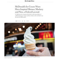 Mcdonald's soft serve