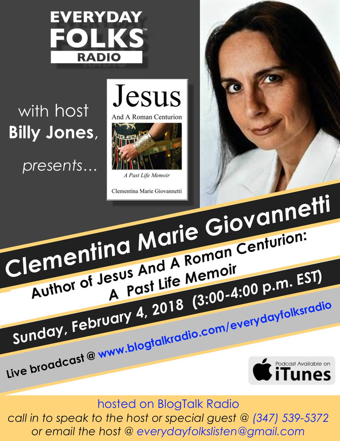 BJ Speaks: A Conversation with Clementina Marie Giovannetti, Author