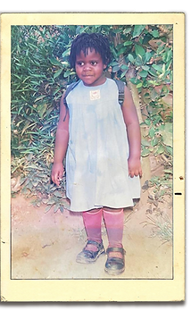 Student sponsored by CAF, Benitah, in 2010