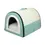 Thumbnail: Soft Foldable Pet Dog & Cat House, Removable Bed for Small/Medium Pets