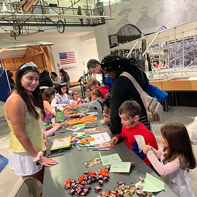 Family Flights and Frights: Trick-or-Treat at the Museum