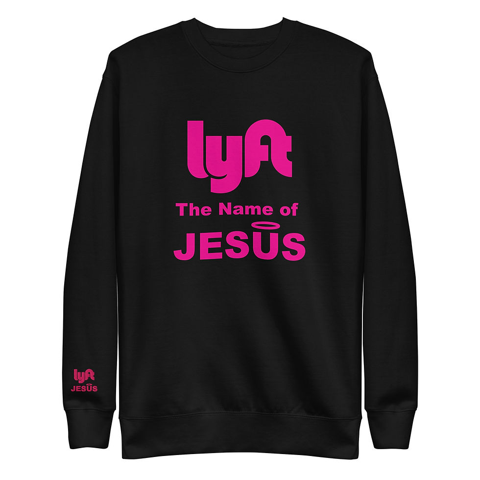LYFT JESUS Unisex Premium Sweatshirt