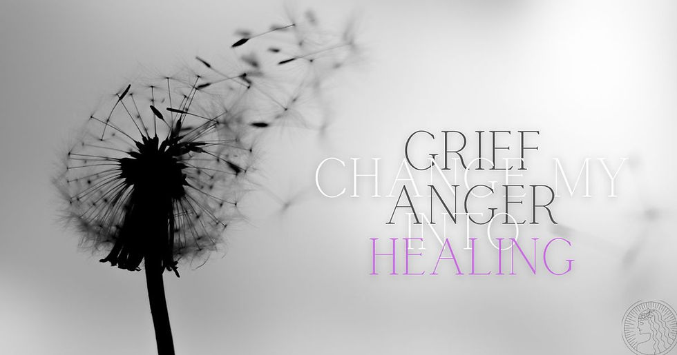How I Transformed My Anger into Healing During the Grief Process (And How You Can Too!)