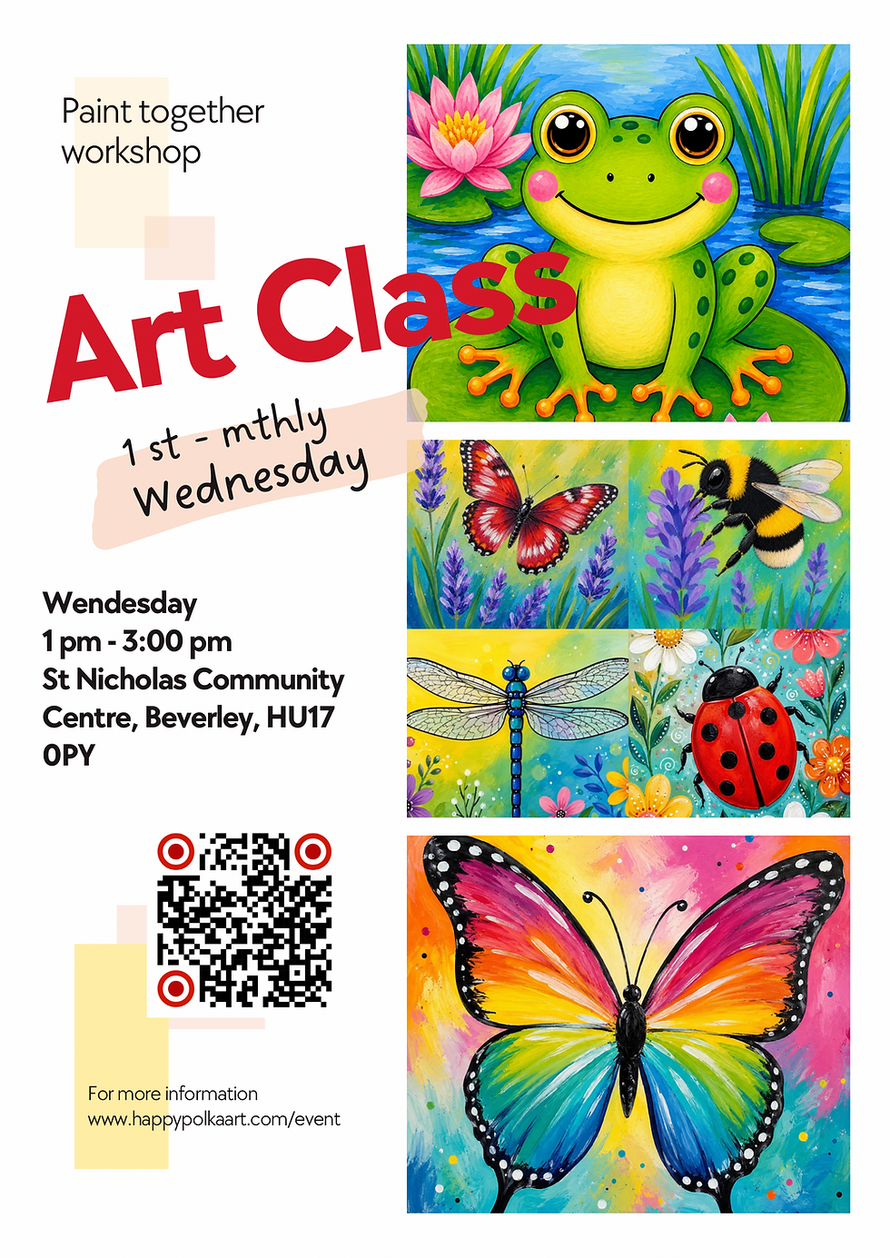 🦋 Meadow Makers – Family Art Workshop