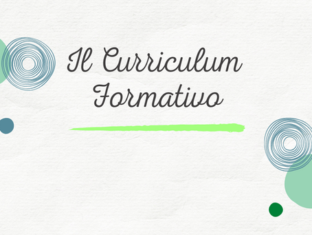 Il curriculum formativo [scarica esempio]