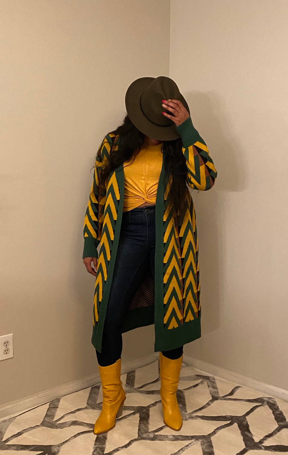 Thumbnail: Heavy Chevy (long cardigan)