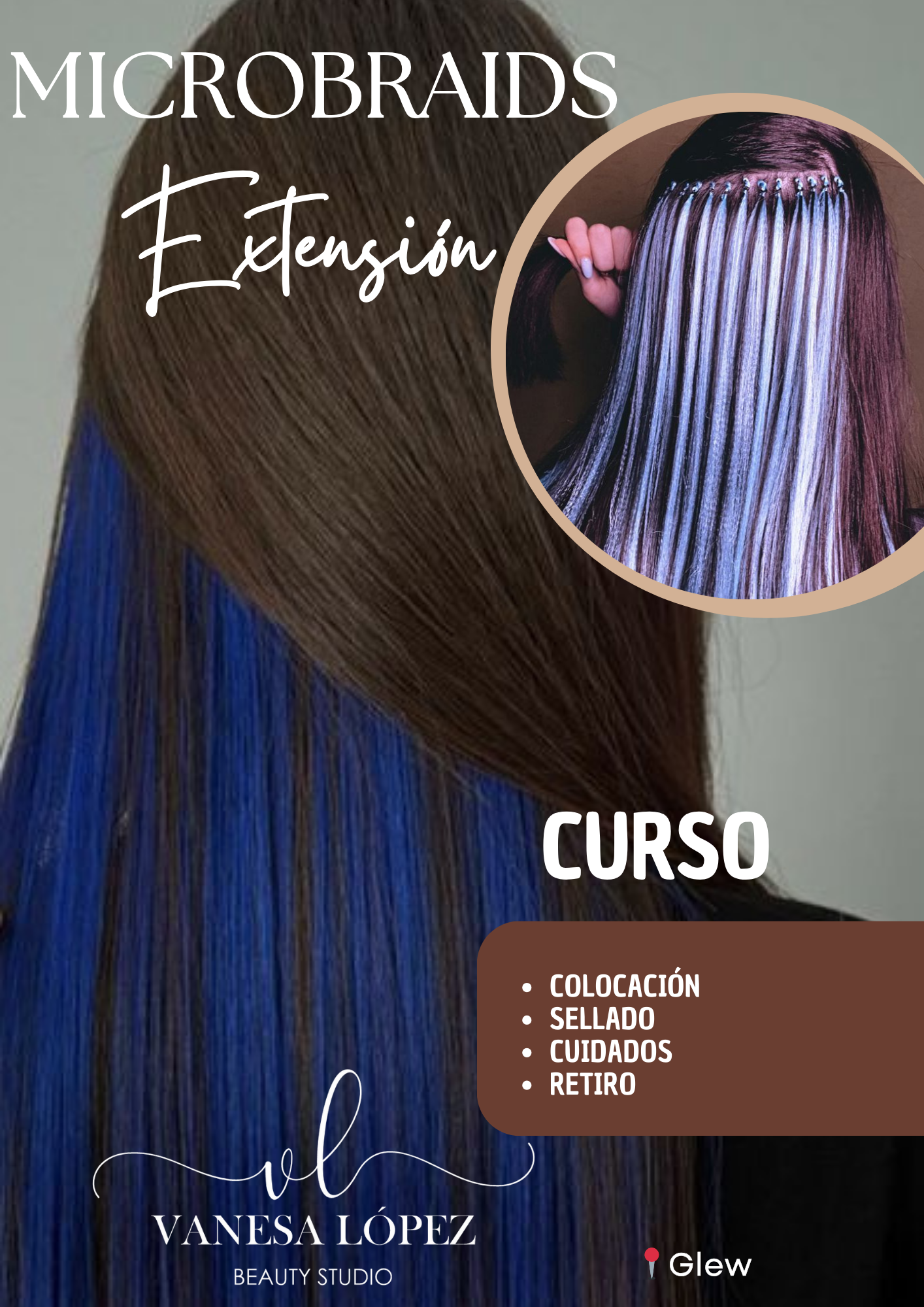 Microbraids extensión 