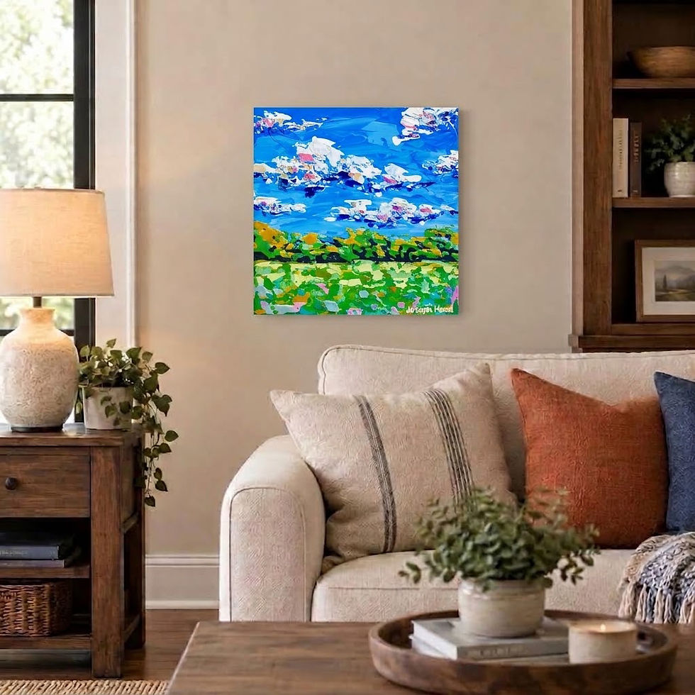 Thumbnail: Spring Sky - Giclee Fine Art Print