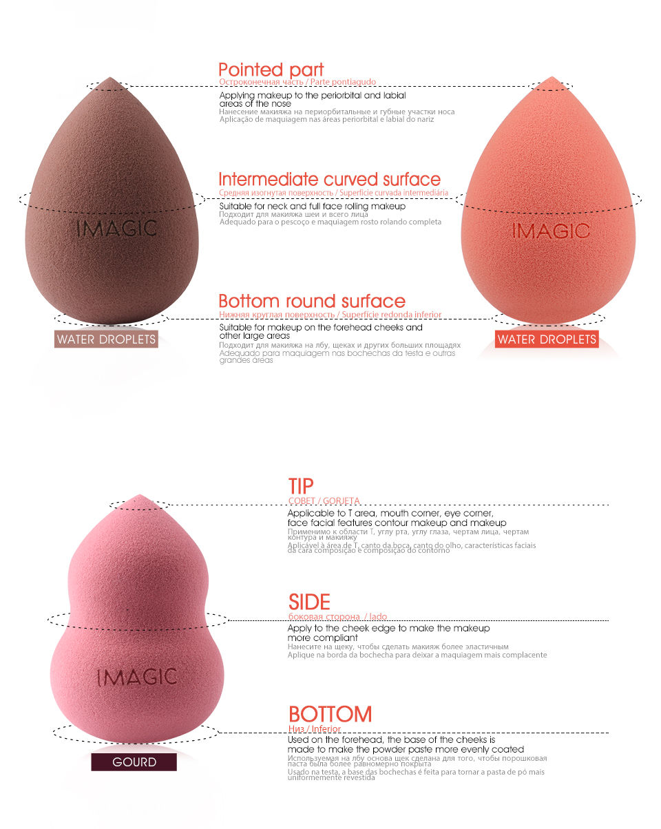 Thumbnail: Dual-Use Makeup Sponge – Precision Beauty Blender