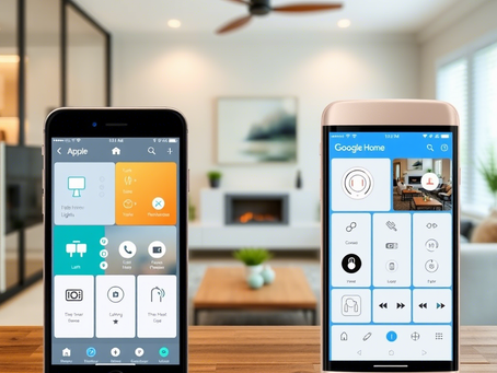 Apple Home vs Google Home : deux visions d’une maison connectée intelligente et unifiée grâce à Matter