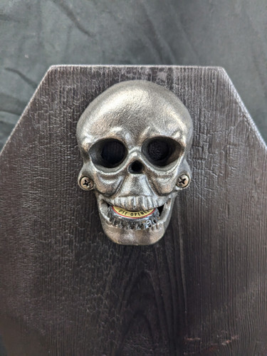 Coffin w/Skull Bottle Opener | Dandy Love's