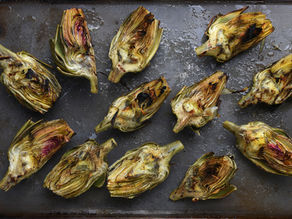 Grilled Artichokes with Lemon & Herbs