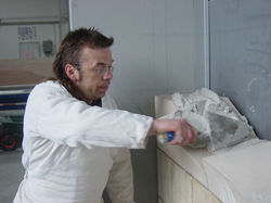 Trompe cylindrique sous tourelle