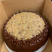 A rich, flavorful German chocolate cake